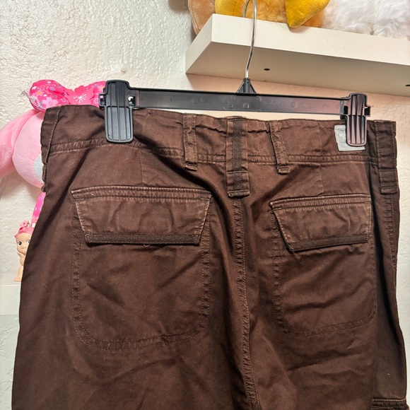 The North Face Brown Cargo y2k Pants Size 10 Short - Picture 7 of 10